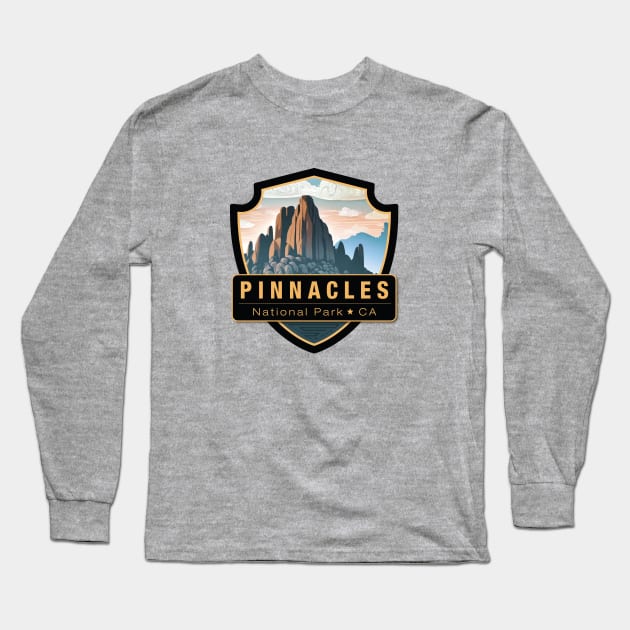 Pinnacles National Park Long Sleeve T-Shirt by Curious World